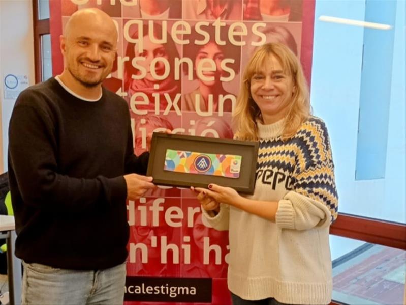 El Futbol Club Andorra fa l’entrega oficial del braçalet solidari de Projecte Vida