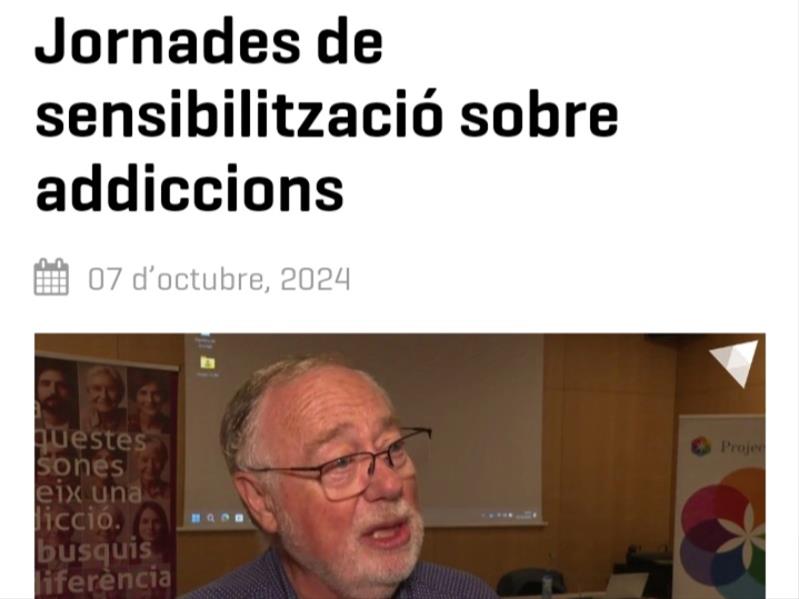 Jornades de sensibilització sobre addiccions