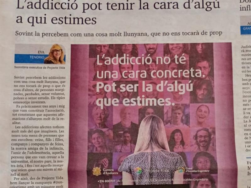 L’addicció pot tenir la cara d’algú a qui estimes