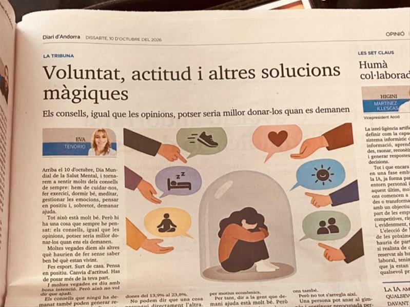 Voluntat, actitud i altres solucions màgiques